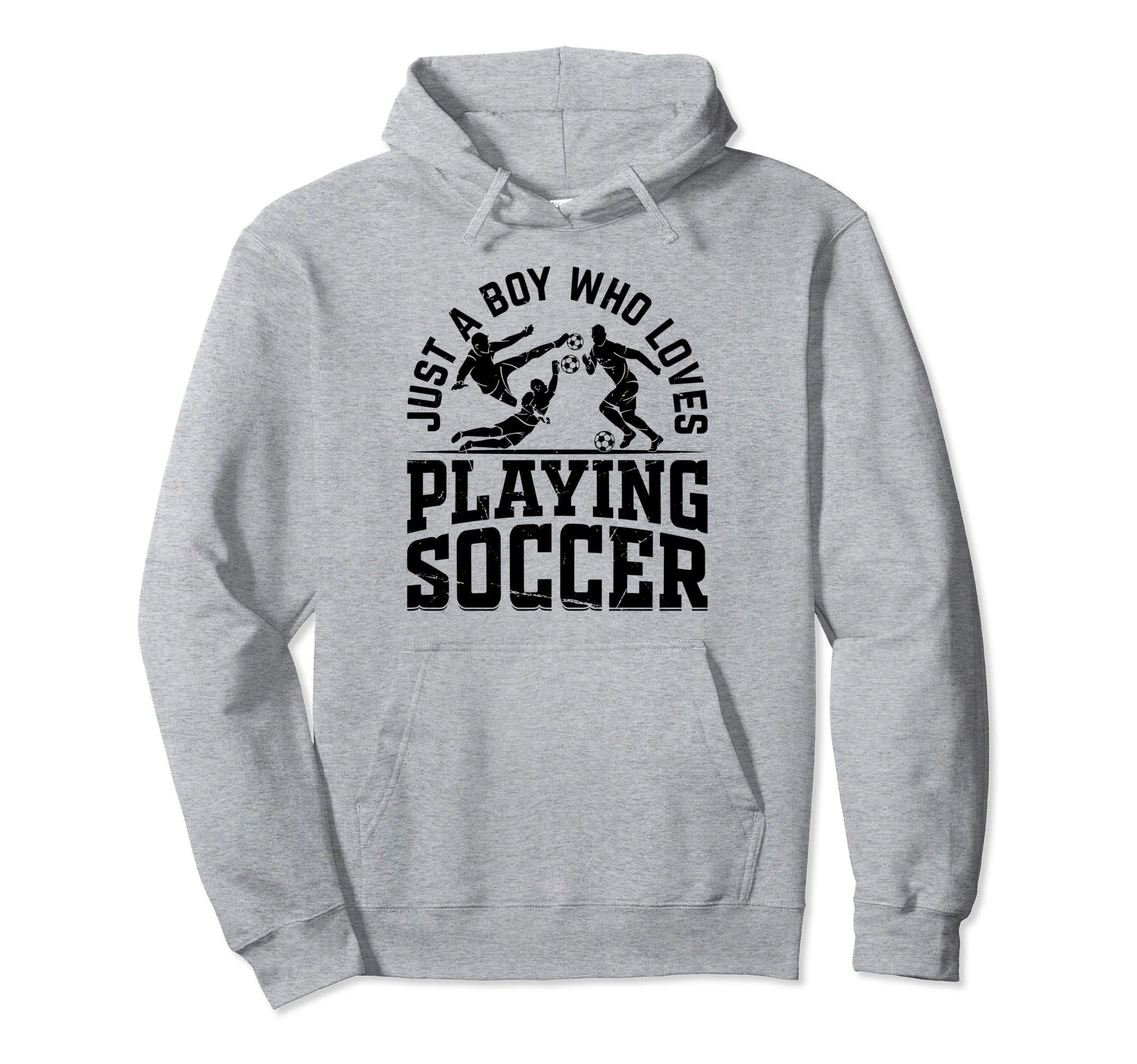 Soccer Just Who Loves Playing Soccer Hoodie - Custom Art Print Men Women