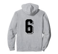 Number 6 Backside 80S 90S Team Jersey Hoodie - Trendy Graphic for Adults