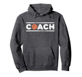 Distressed Basketball Coach Hoodie - Novelty Apparel Men Women