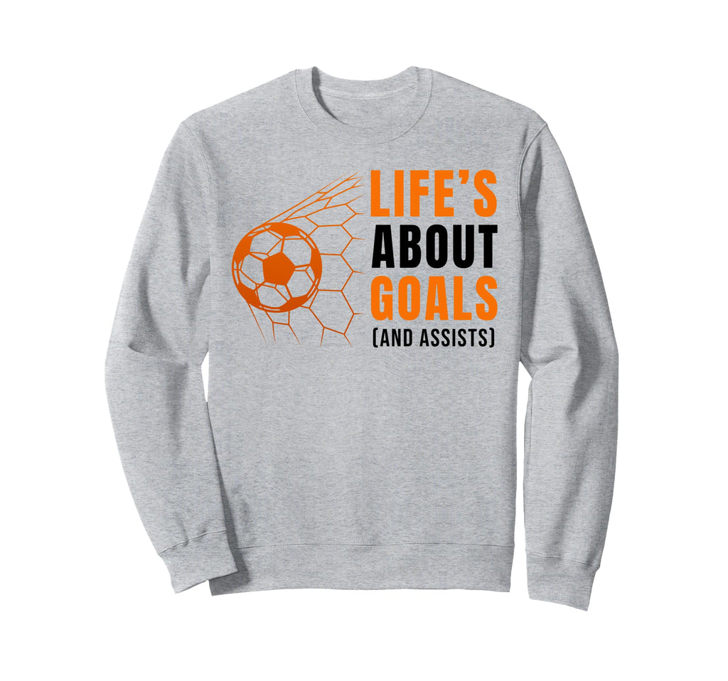 Soccer Football Assistant Soccer Sweatshirt - Trendy Graphic Men Women