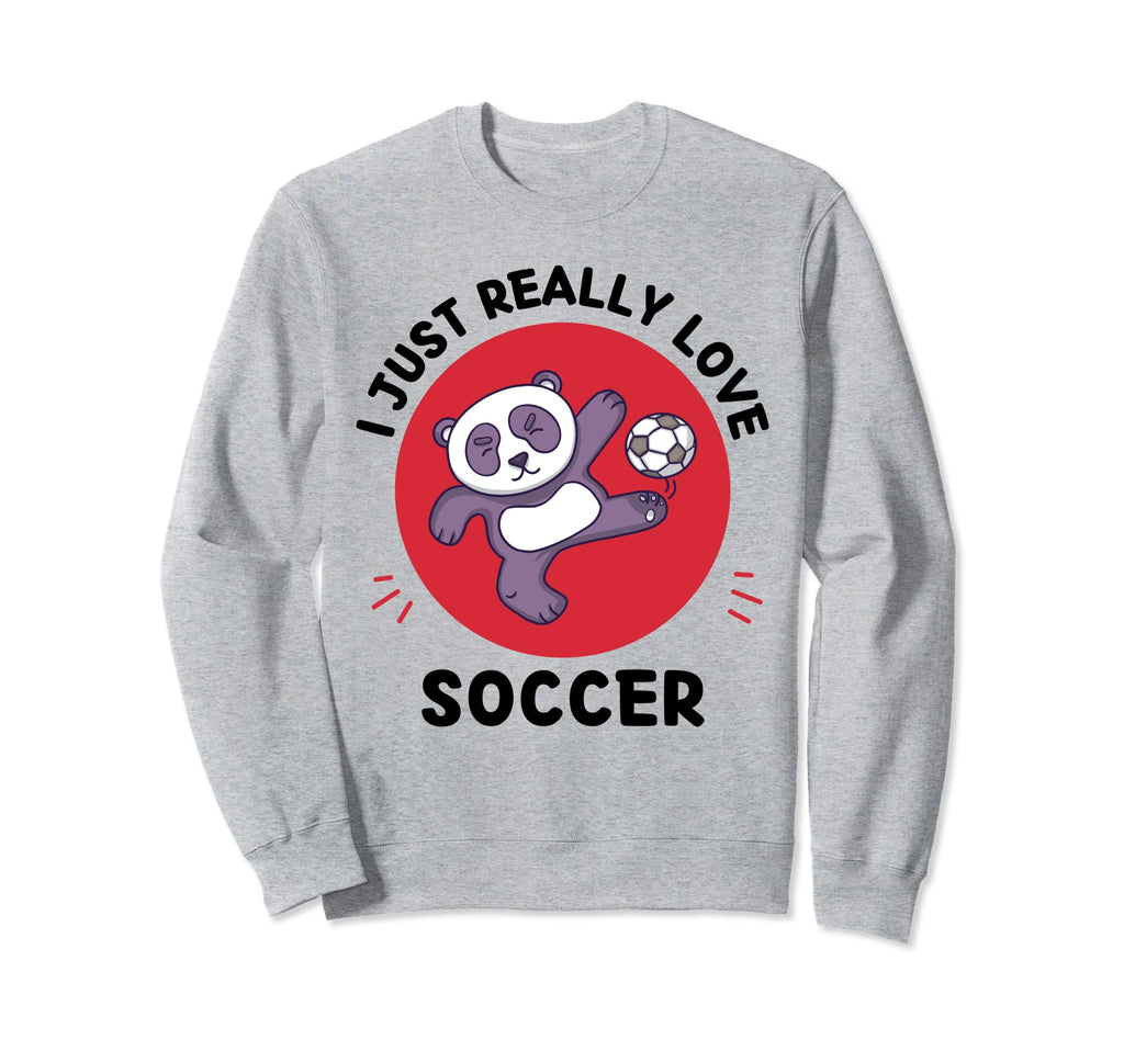 Kawaii Panda Lover I Just Really Sweatshirt - Custom Art Print for Adults