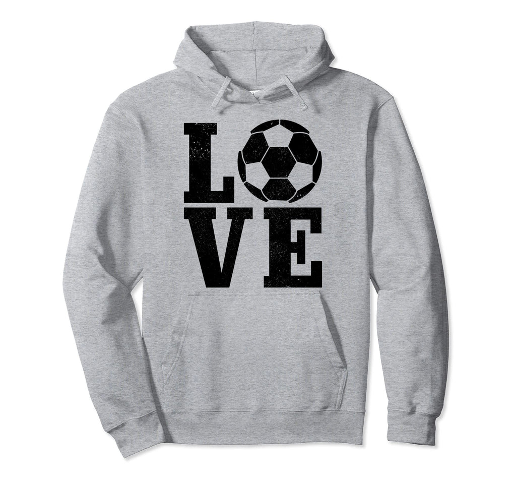 Soccer Player Love Soccer Hoodie - Minimalist Print Unisex
