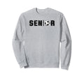 Senior 2025 High School College Sweatshirt - Trendy Graphic for Adults