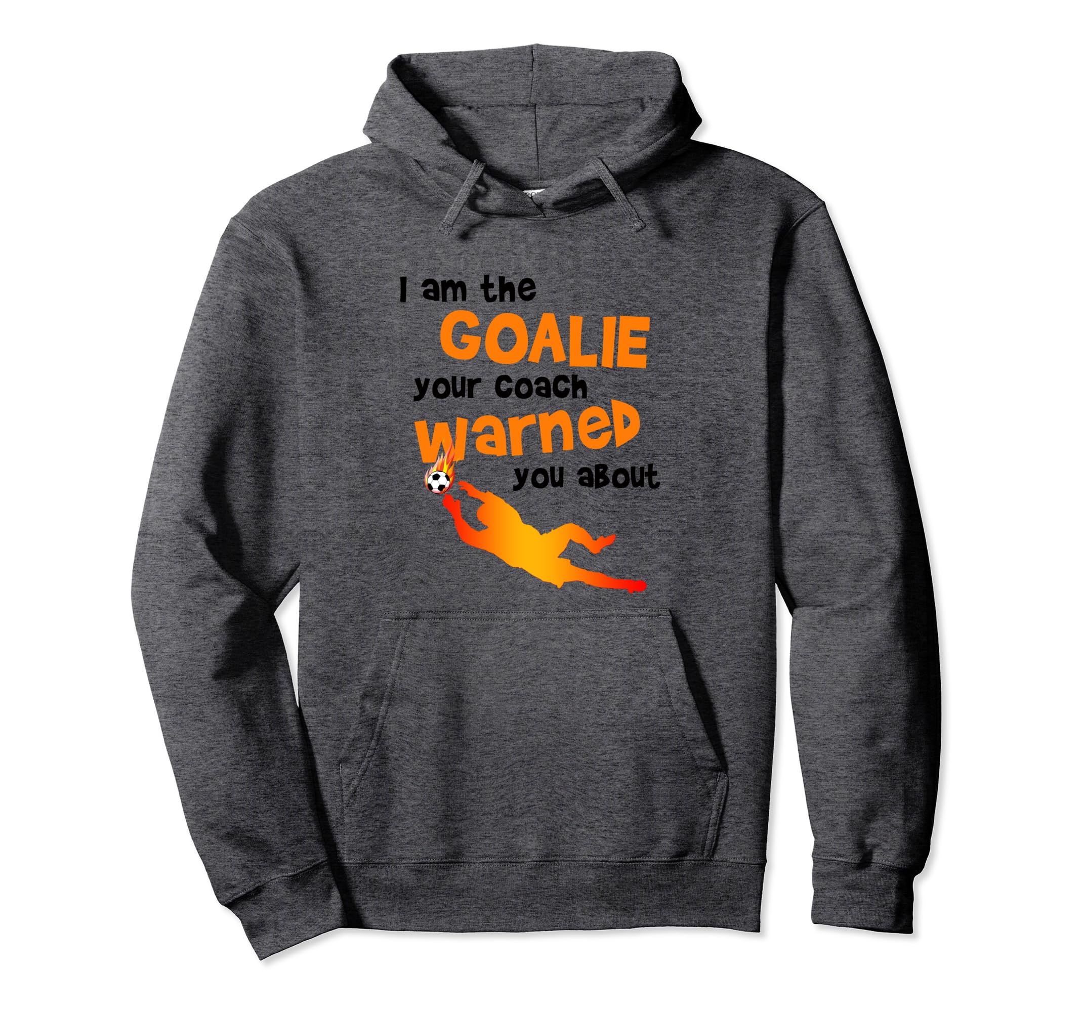 Soccer Football Goalie Hoodie - Aesthetic Graphic Unisex