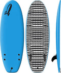 Rock-It 4'10" CHUB Soft Top Surfboard - Kids & Mini, Easy to Paddle & Maneuverable for Beginners