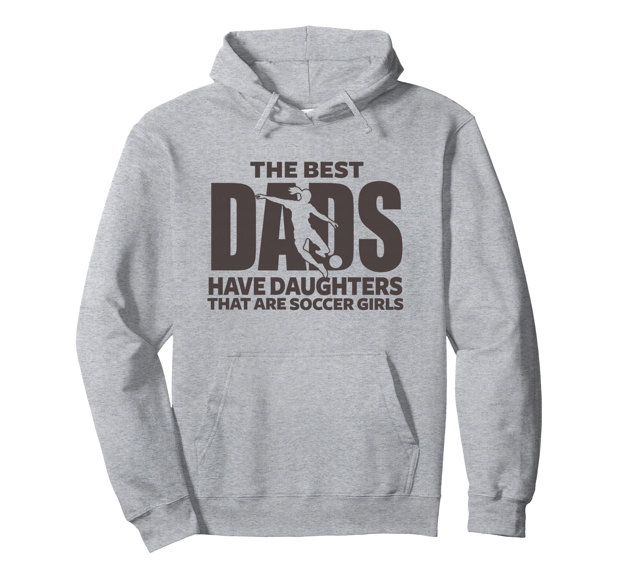 Soccer Daughter Proud Dad Athlete Hoodie - Minimalist Print for Adults