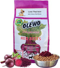 Olewo Original Red Beets for Dogs – Natural Dog Anti Itch, Dog Food Topper, Skin & Coat Support – Dehydrated Vegetables for Dogs, Dog Supplements & Vitamins, Toppers for Dogs, Fiber for Dogs, 5.5 lbs
