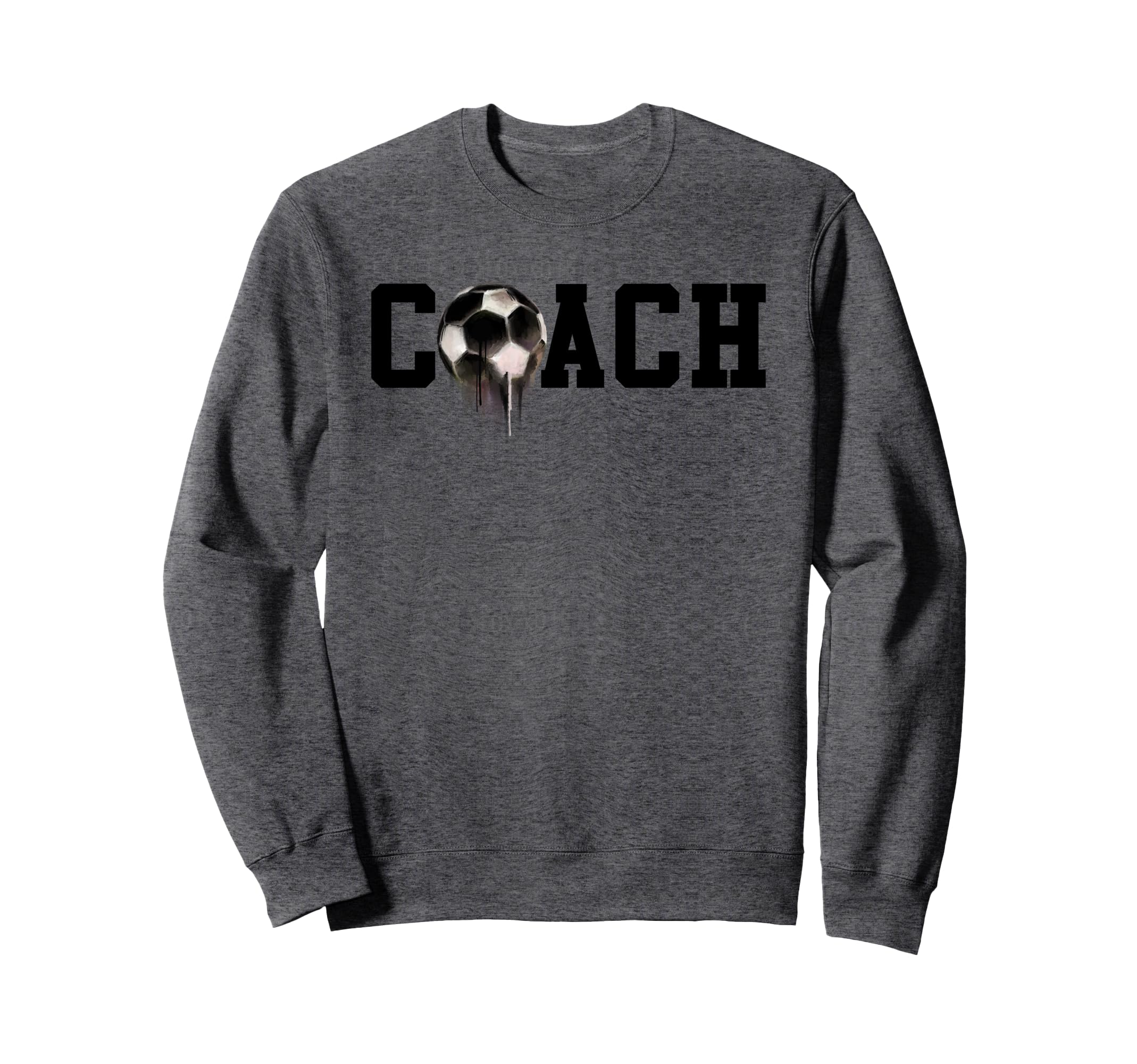 Soccer Coach Funny Football Sweatshirt - Casual Everyday Wear for Adults