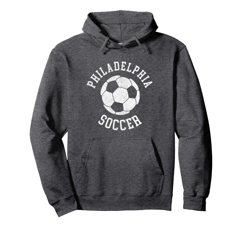 Philadelphia Soccer Distressed 90S Hoodie - Custom Art Print Men Women