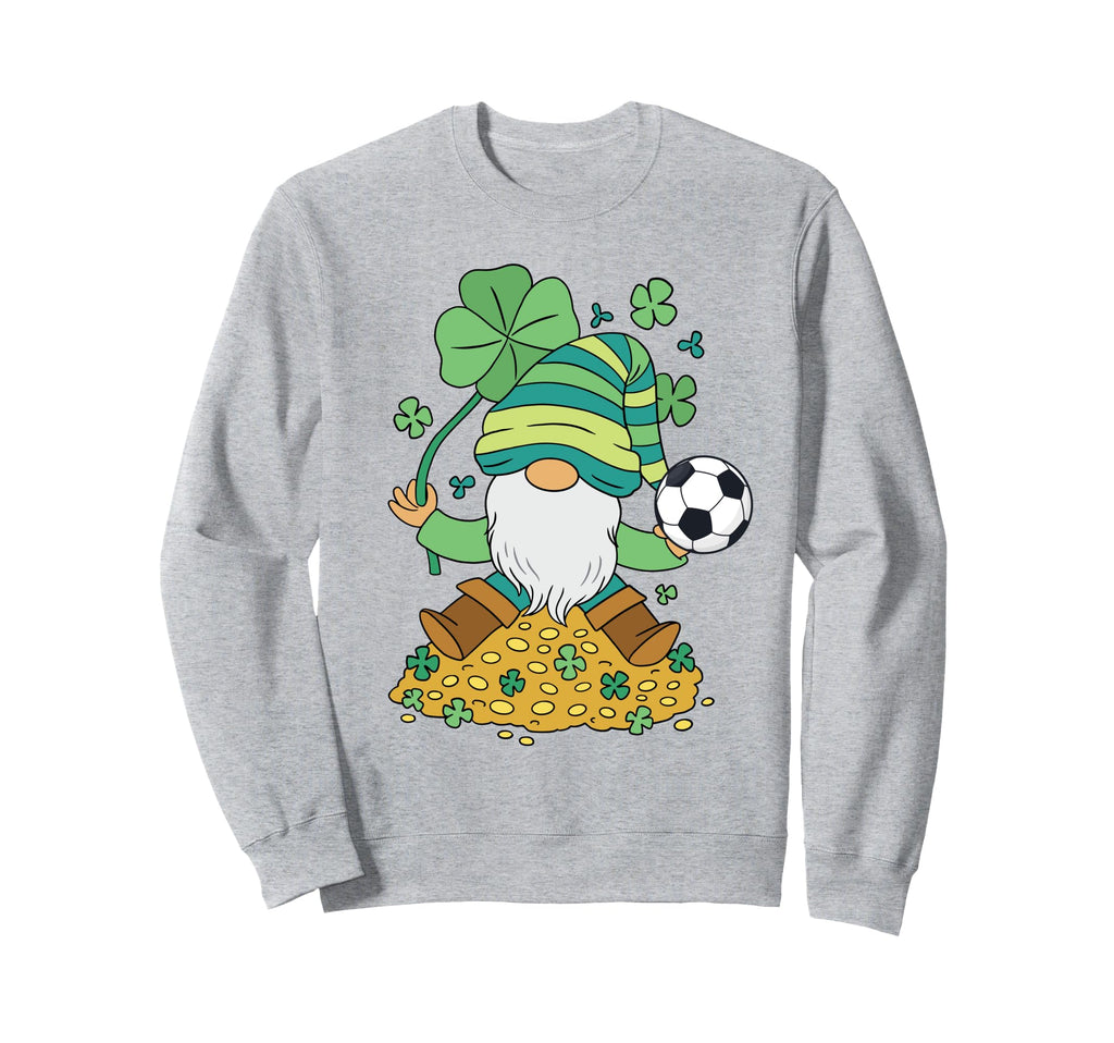 Soccer Gnomes Football Soccer Sweatshirt - Minimalist Print for Adults