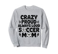 Funny Soccer Mom Funny Soccer Player Hoodie - Novelty Apparel for Adults