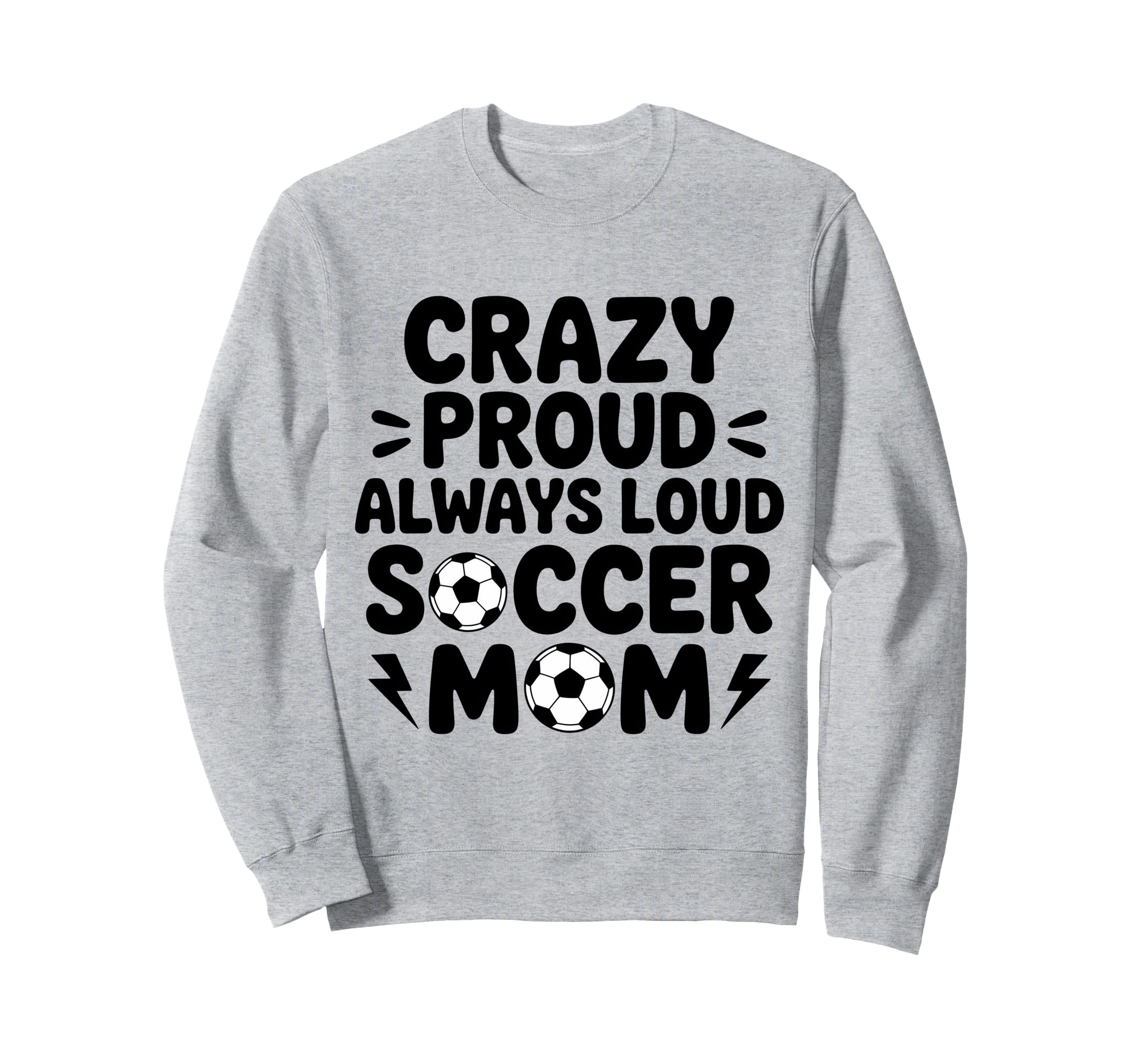 Funny Soccer Mom Funny Soccer Player Hoodie - Novelty Apparel for Adults