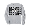 Game Day Soccer Lover Trendy Sweatshirt - Streetwear Style for Adults