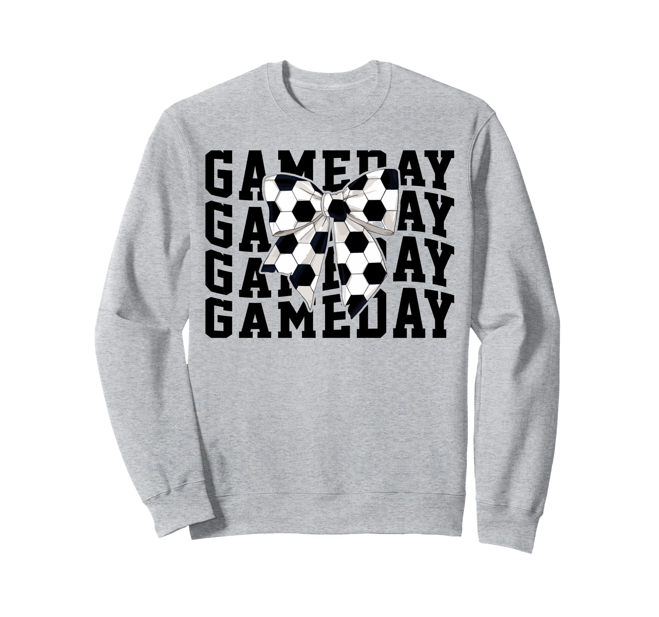 Game Day Soccer Lover Trendy Sweatshirt - Streetwear Style for Adults