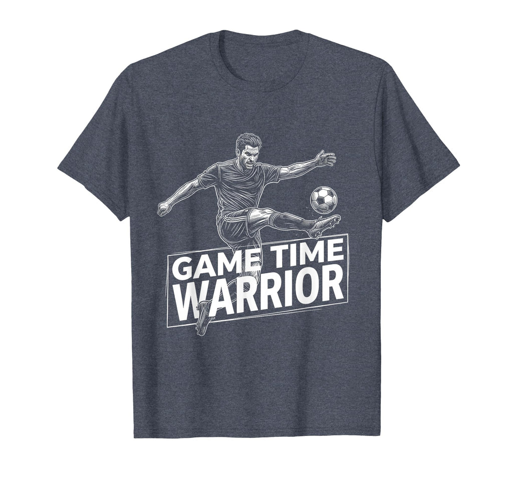 Game Time Warrior Soccer T-Shirt - Streetwear Style Unisex