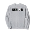 Senior 2025 High School College Sweatshirt - Unique Graphic Men Women