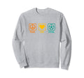 Peace Love Futsal Indoor Sweatshirt - Casual Everyday Wear for Adults