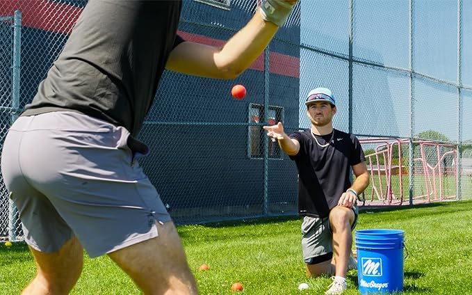 SMUSH BALLS Soft Foam Baseballs 12-Pack – Regulation Size Training Ball for Indoor & Outdoor Batting, Throwing & Catching Practice – Safe for Windows, Youth & Adult Players
