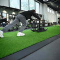 Yescom Sports Sled Strips Turf Gym Turf Flooring for Weight Sled Push Gym Equipment Outdoor Indoor Use 65'x3'(195 Sq.Ft) 0.4" H