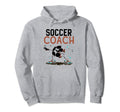 Soccer Coach Game Player Football Match Hoodie - Trendy Graphic Unisex