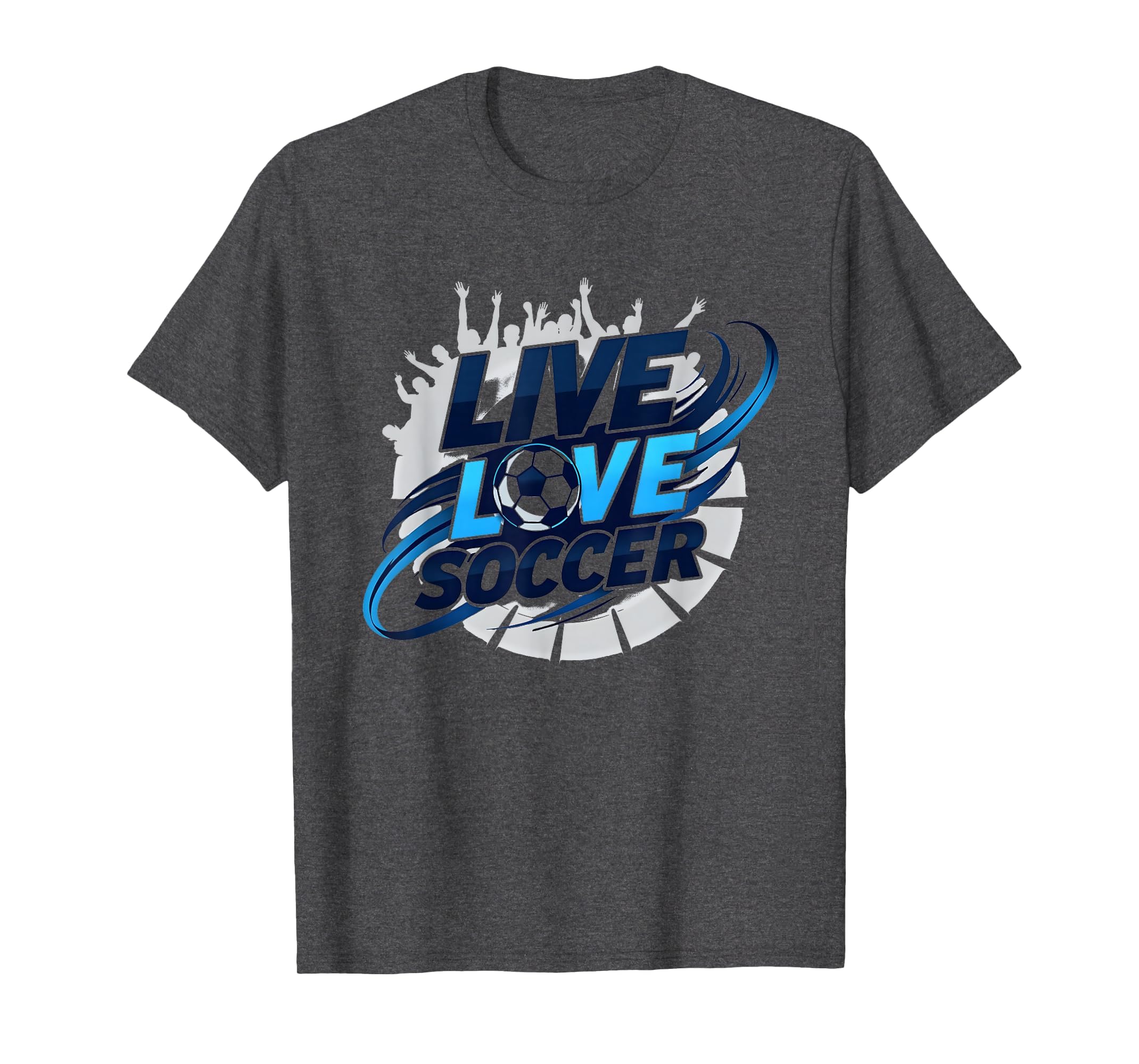 Soccer Mom Live Love Soccer Sweatshirt - Casual Everyday Wear Men Women