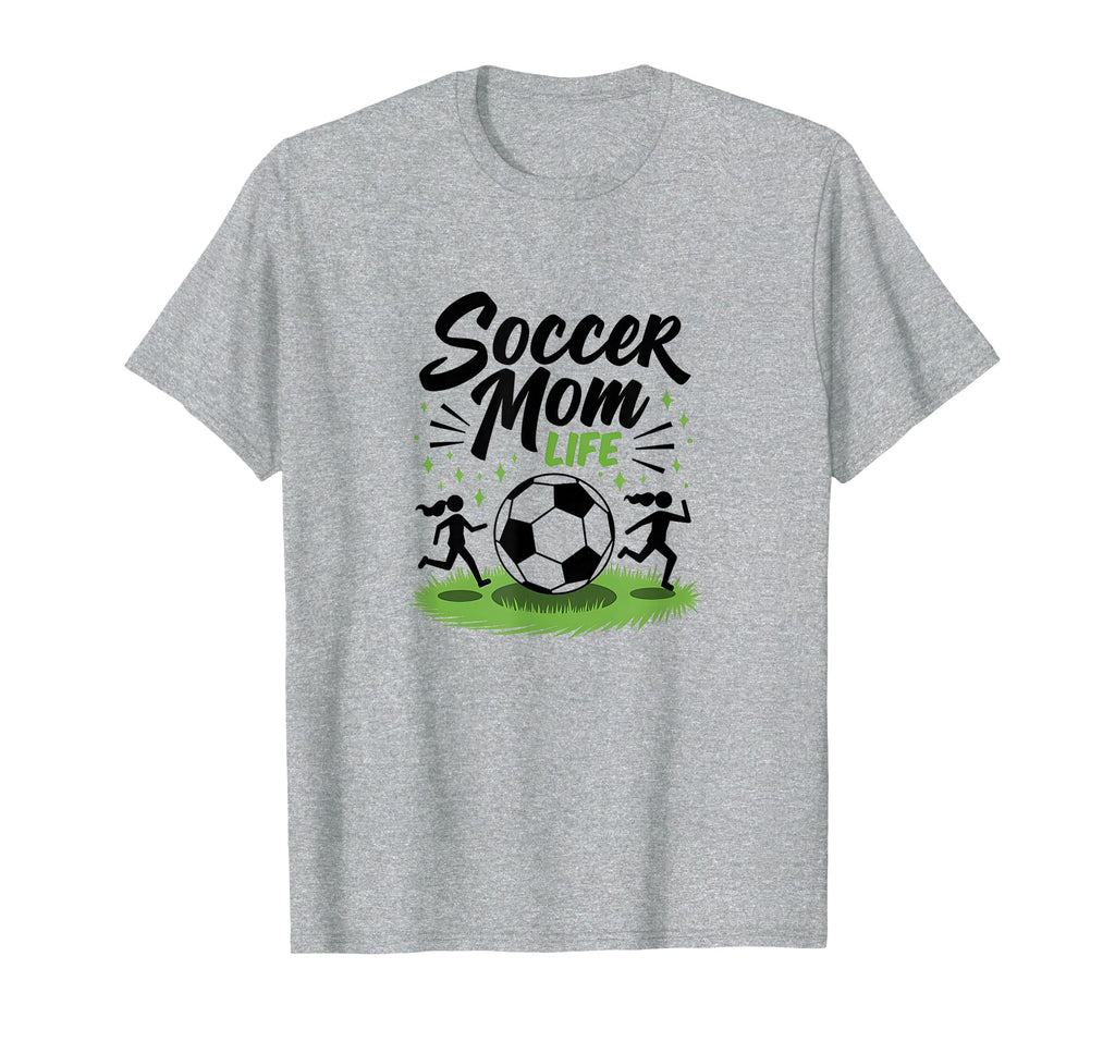 Soccer Mom Life Proud Parent Team Sweatshirt - Novelty Apparel for Adults