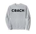 Soccer Coach Trainer Distressed Sweatshirt - Unique Graphic Unisex