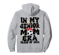 My Senior Soccer Mom Era Groovy Hoodie - Custom Art Print for Adults