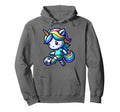 Footballer Unicorn Fans Soccer Team Hoodie - Novelty Apparel Unisex