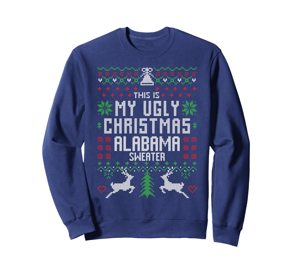 This Is My Ugly Alabama Funny Gifts Sweatshirt - Trendy Graphic Men Women