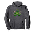 Gaelic Football Heart Celtic Irish Soccer Hoodie - Novelty Apparel Unisex