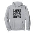 Love My Futsal Indoor Soccer Football Hoodie - Graphic Print for Adults