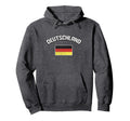 Germany Flag Deutschland Hoodie - Casual Everyday Wear Men Women