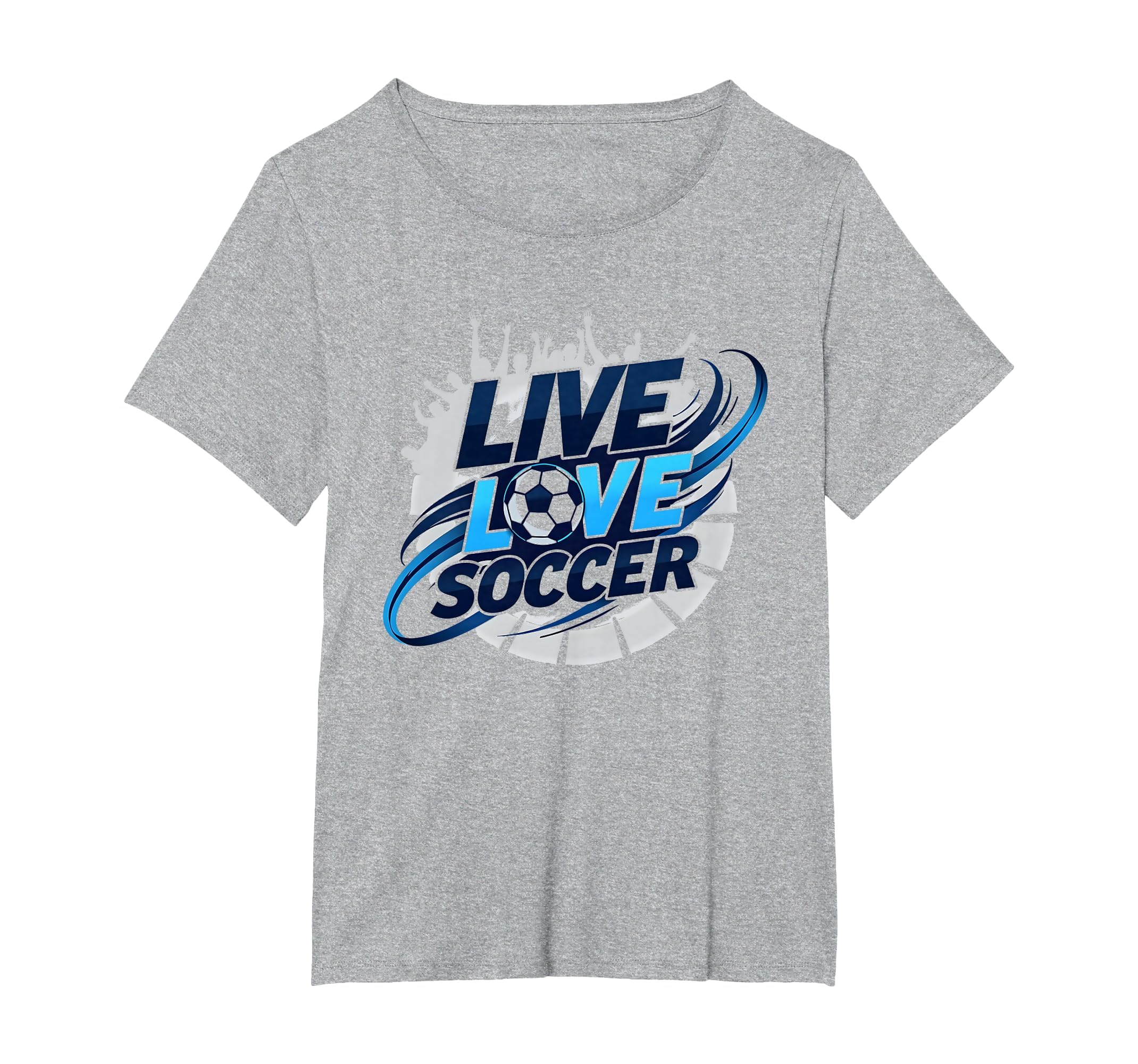 Soccer Mom Live Love Soccer Passion Sweatshirt - Streetwear Style Unisex