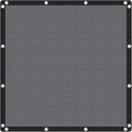 VICLLAX Shade Fabric Sun Shade Cloth with Every 2 FT Grommets for Patio Garden Pergola Cover Canopy 10x22 FT, Grey