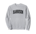 Harrison Pennsylvania Pa Athletic Sweatshirt - Minimalist Print Unisex