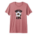 Soccer Life Futbol Player Game T-Shirt - Fun Novelty Design for Adults