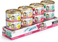 Weruva BFF Minced Natural Wet Cat Food, Batch O Besties Variety Pack, 3oz Can, Pack of 12