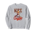 Cant Nice Play Soccer Soccer Player Sweatshirt - Trendy Graphic Unisex