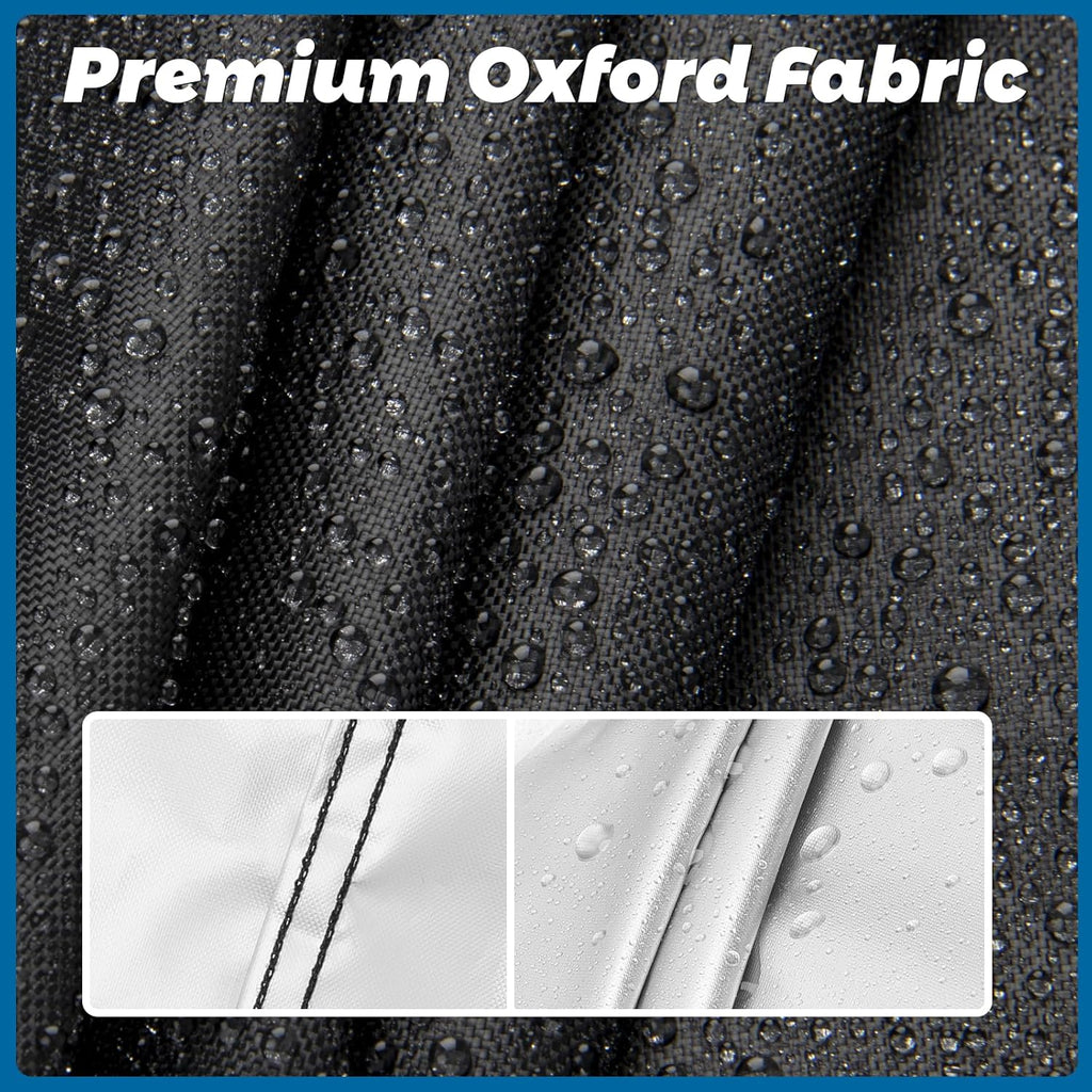 Flat Top Grill Cover for Nexgrill Daytona 4-Burner Propane Gas Griddle，Heavy Duty Waterproof Gas Griddle Cover for Member Mark Pro Series 5-Burner Gas Griddle, 68" W x 29" D x 36" H