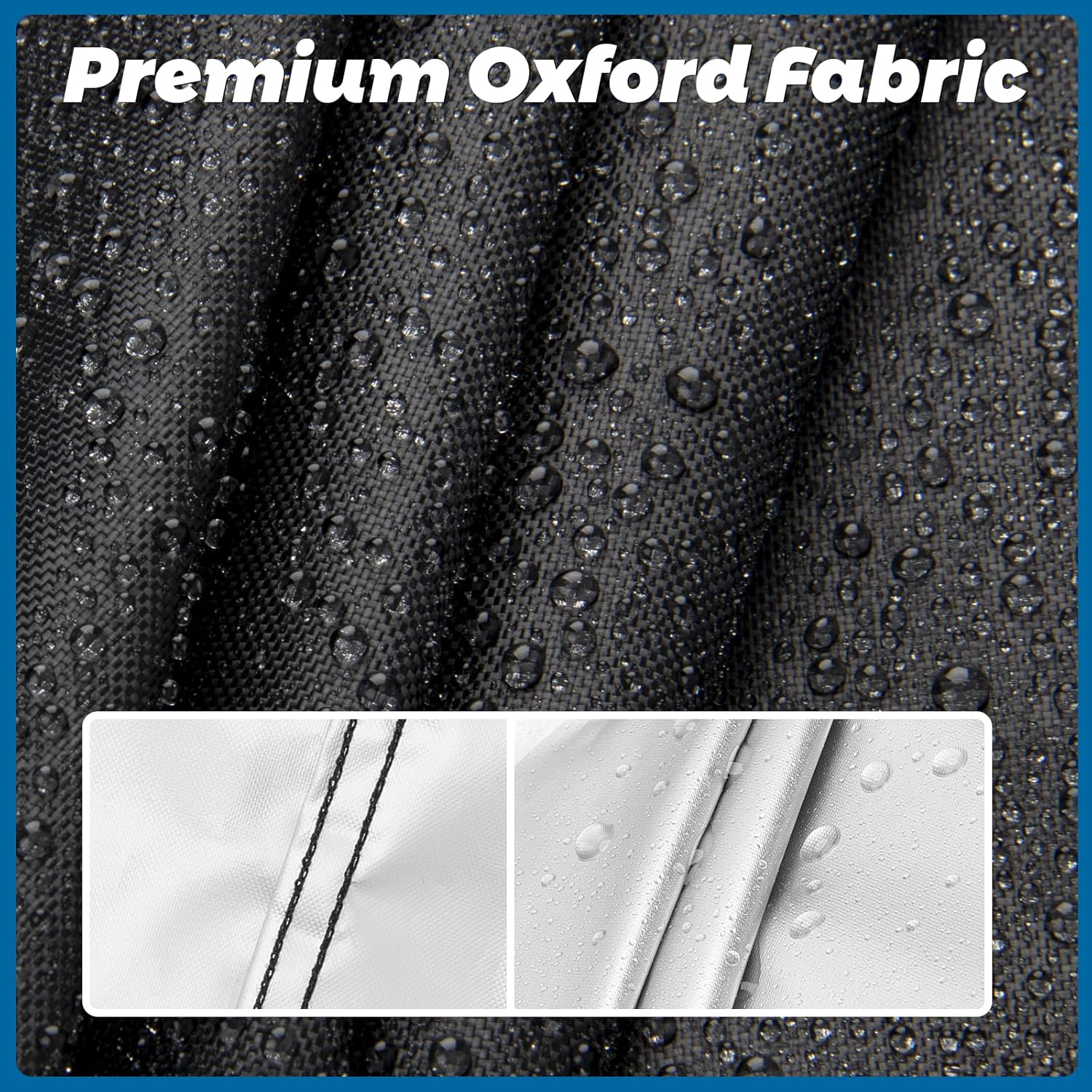Flat Top Grill Cover for Nexgrill Daytona 4-Burner Propane Gas Griddle，Heavy Duty Waterproof Gas Griddle Cover for Member Mark Pro Series 5-Burner Gas Griddle, 68" W x 29" D x 36" H