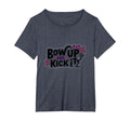 Bow Up Kick It Soccers Motivational T-Shirt - Fun Novelty Design Unisex