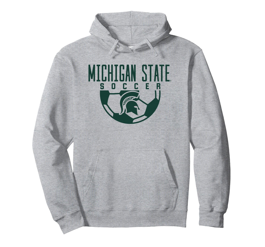 Michigan State Msu Spartans Soccer Hoodie - Fun Novelty Design Men Women