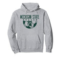 Michigan State Msu Spartans Soccer Hoodie - Fun Novelty Design Men Women