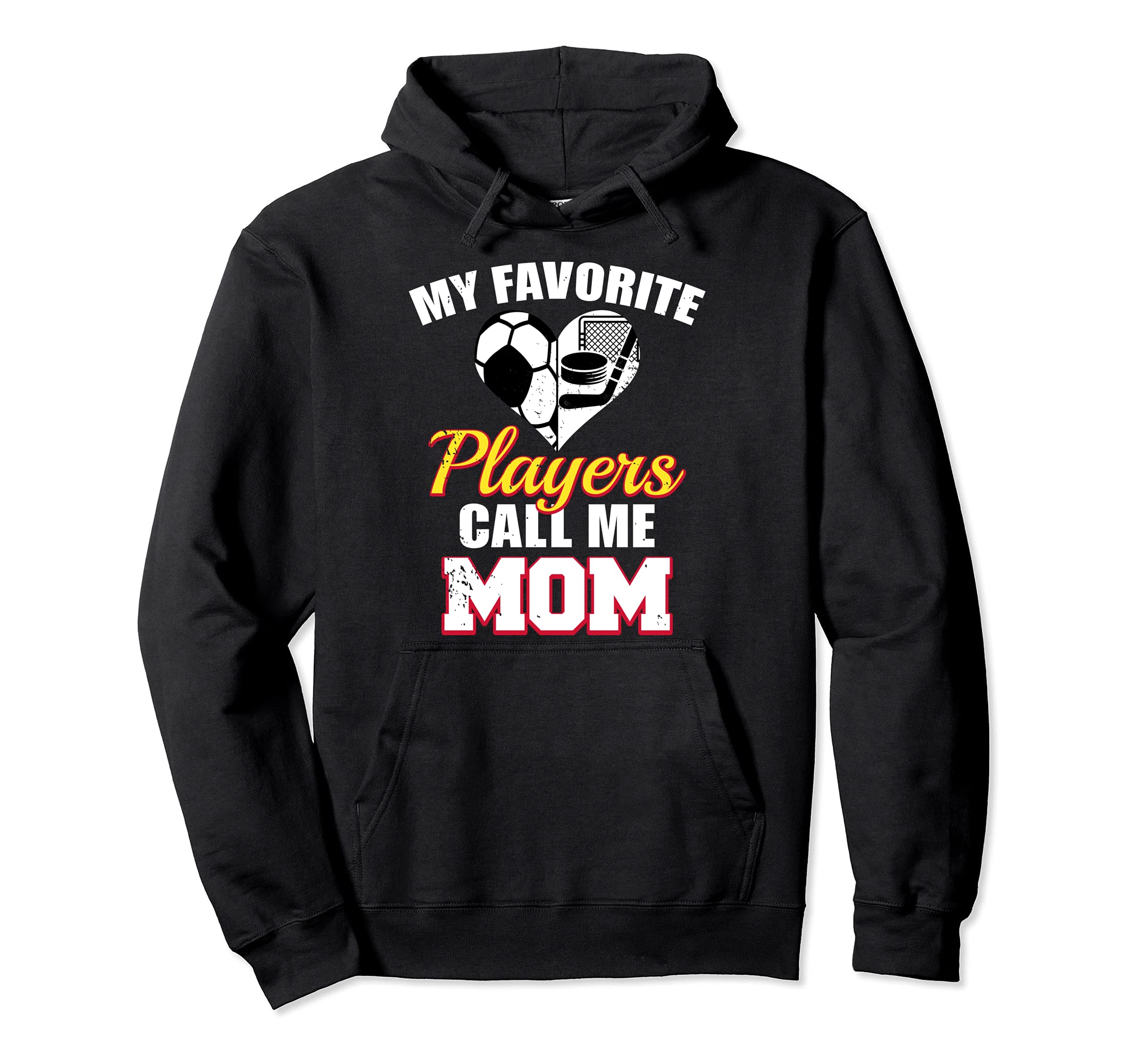 My Favorite Players Call Me Mom Funny Hoodie - Aesthetic Graphic Men Women