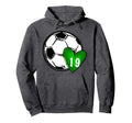 Womens Custom Soccer Mom Number 19 Hoodie - Aesthetic Graphic Men Women