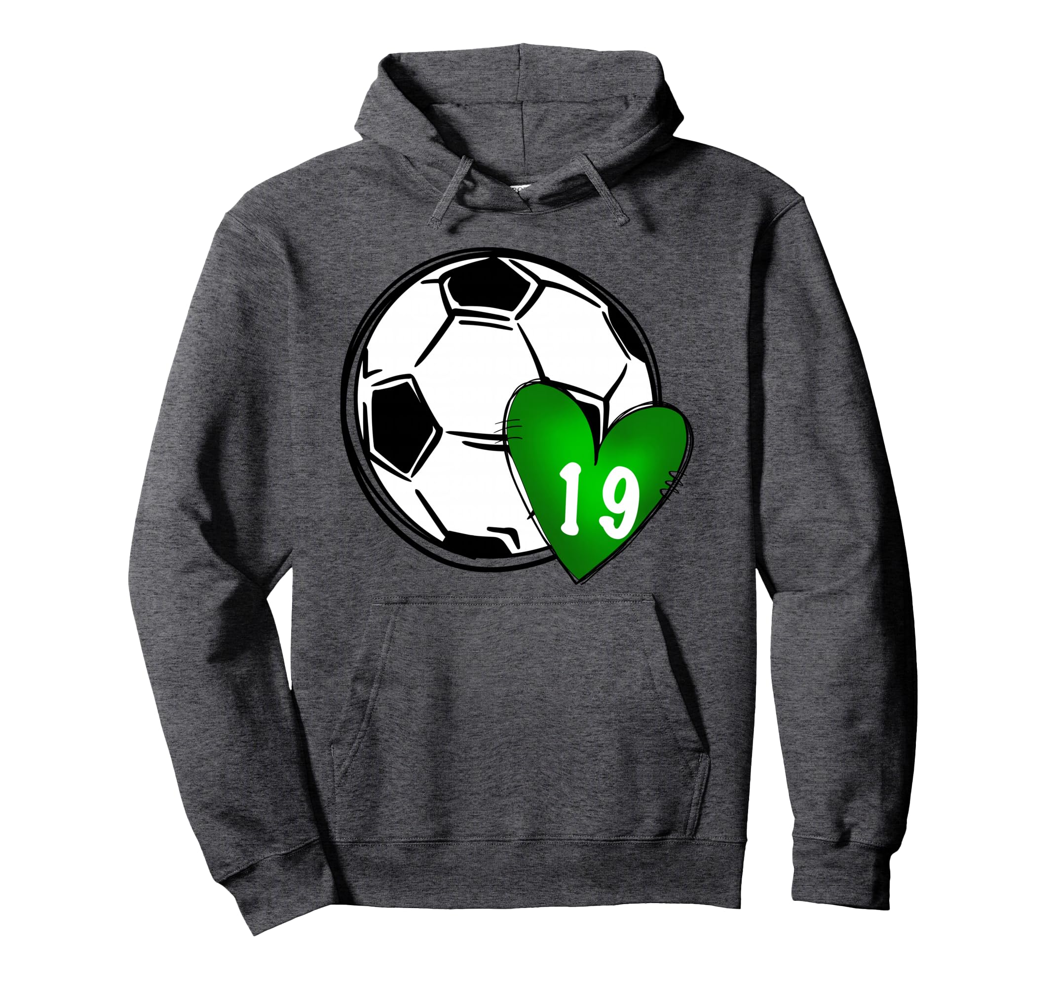 Womens Custom Soccer Mom Number 19 Hoodie - Aesthetic Graphic Men Women