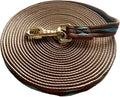 Premium Horse Training Lunge Line with Alloy Trigger Buckle for Accurate Equestrian Training of 26 Foot (8 Meters)