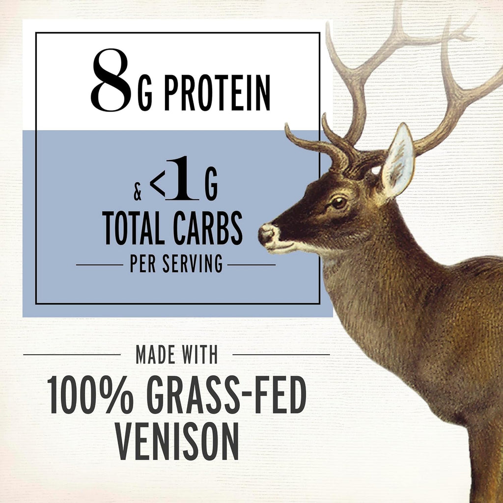 Epic Venison Steak Strips, 100% Grass-Fed, 20-Pack (0.8 oz)