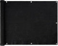 Amazon Basics Privacy Screen Fence, Black, 1-Pack